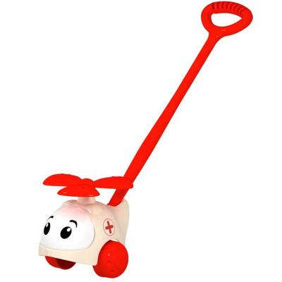 Игрушка каталка Вертолётик Скорая Стеллар 03201 1